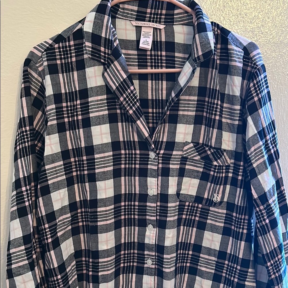 Victoria's Secret Plaid Shirt